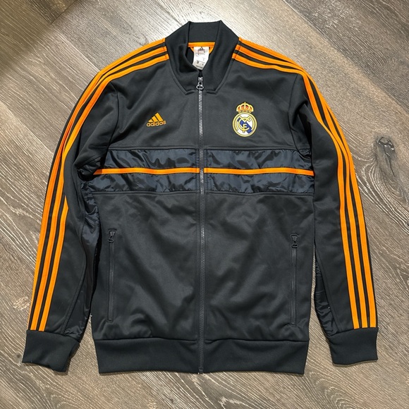 adidas Other - Adidas Black and Orange Track Jacket